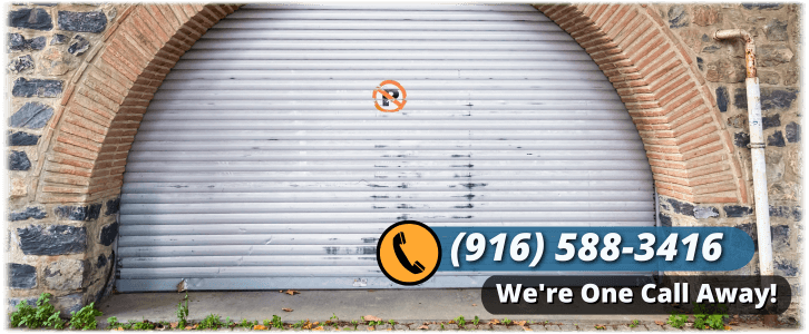 Garage Door Off Track In Lincoln CA